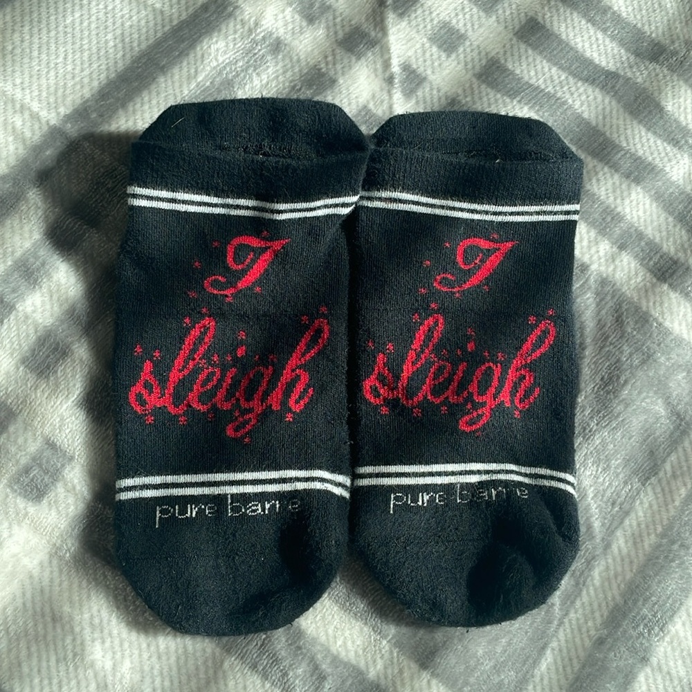 EUC Pure Barre I Sleigh Grip Socks | SM